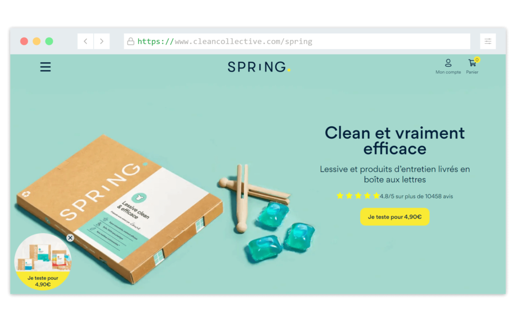 Tienda Shopify - Spring