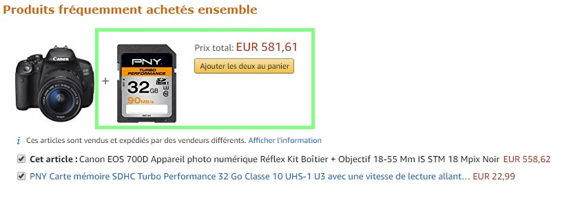 Ventes croisées amazon e-commerce panier moyen (1)