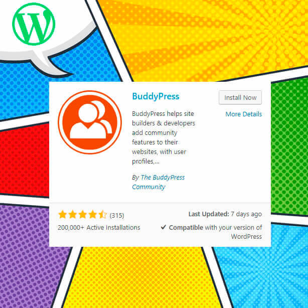 plugins wordpress - Buddypress