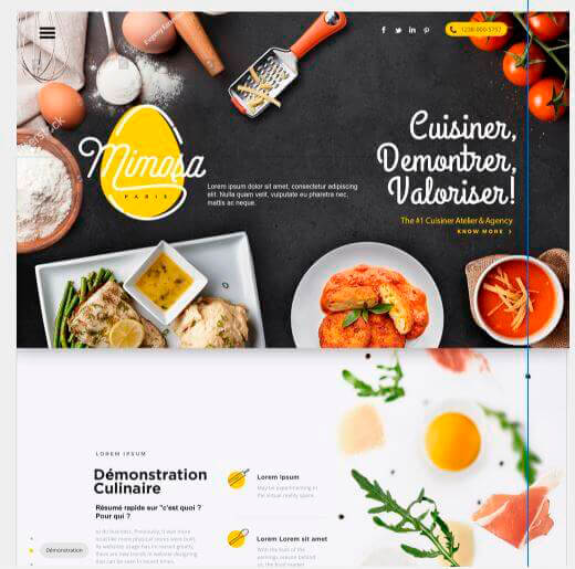 Mockups sitio web